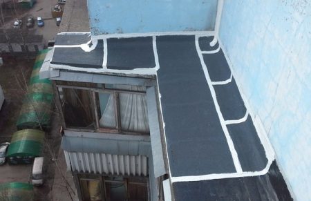 Гидроизоляция балкона цена 450 руб. кв. метр.
